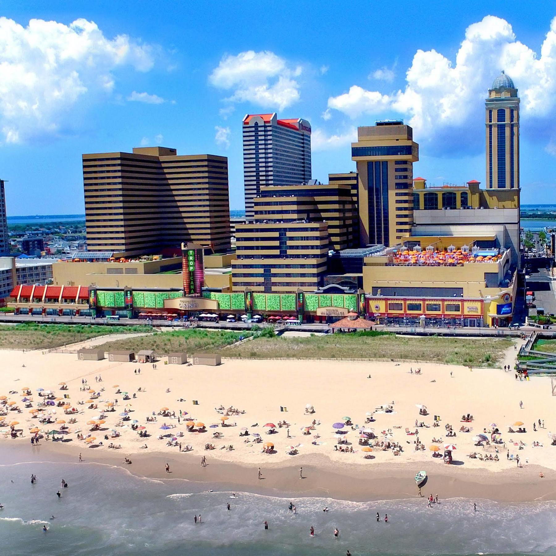 Tropicana Casino And Resort Atlantic City Exteriör bild Atlantic City skyline